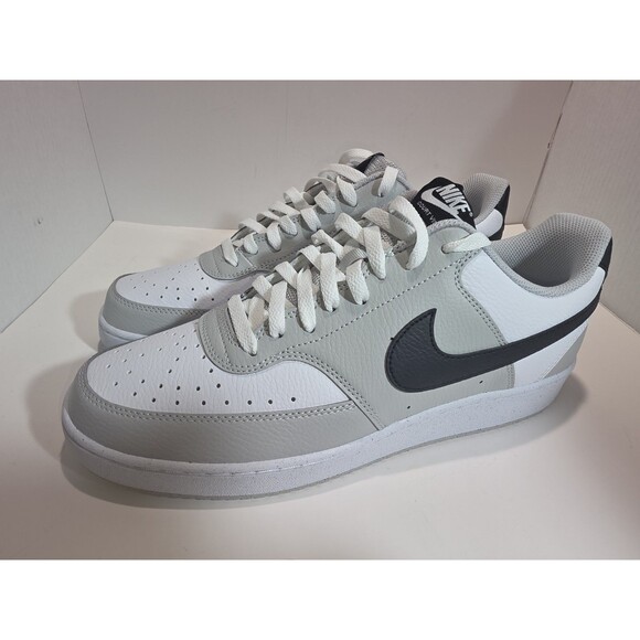 Nike Court Vision Low Grey Fog Black Mens 11 main image 9